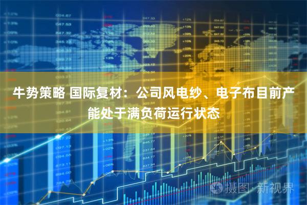 牛势策略 国际复材：公司风电纱、电子布目前产能处于满负荷运行状态
